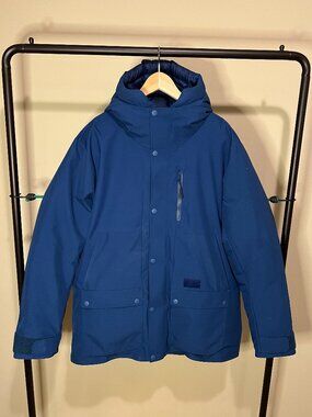 Askov Finlayson Winter Parka Blue Size Large Men's Climate Positive Parka